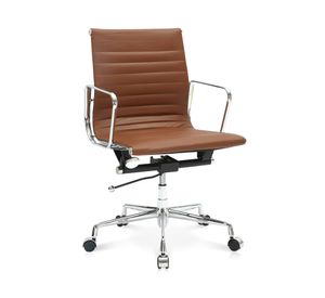 Silla Oficina Aluminium caramel