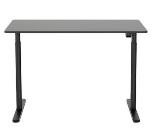 Escritorio Orion eléctrico negro 118x120x60 cm
