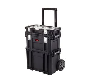 Caja herramientas Connect Rolling System 56x70x57 cm negro
