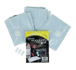 Bolsa ahorra espacio SB-30250 transparente 45x70 cm 3 un.