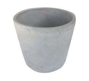Macetero cilindro cemento 15x15 cm