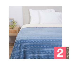 Frazada polar/sherpa Romero diseño 2 plazas