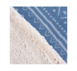 Frazada polar/sherpa Romero diseño 2 plazas