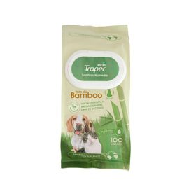 Toallitas húmedas para mascotas Eco 100 un.