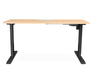 Escritorio Cosmo natura/negro 121x160x70 cm