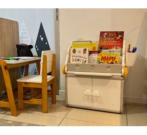 Librero SJ023-2 blanco 70x60x37 cm