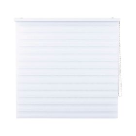 Cortina roller Dúo con cenefa 120x165 cm blanco