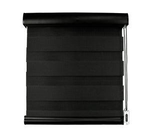 Cortina roller Dúo Arcadia 120x240 cm negro