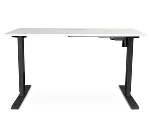 Escritorio Cosmo blanco/negro 121x140x60 cm