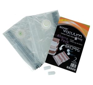 Bolsa ahorra espacio AG+ SB-30300 transparente 56x80 cm 2 un.