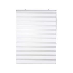 Cortina roller dúo sin cenefa 200x165 cm blanco