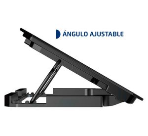 Base cooler para notebook BWC2V 2 ventiladores negro