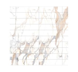 Porcelanato Prestige Golden/White 15x60 cm 1.44 m2