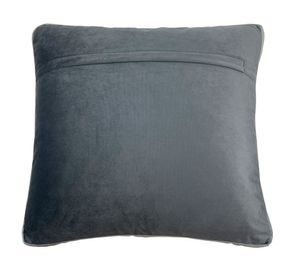 Cojín Terciopelo 45x45 cm grafito