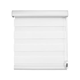 Cortina roller Dúo Comfort 120x240 cm blanco