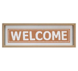 Cuadro Welcome 20x60 cm
