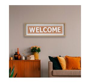 Cuadro Welcome 20x60 cm
