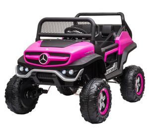 Jeep 12V Unimog Concept Mercedes Benz rosado