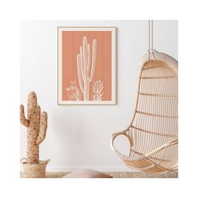 Canvas con marco D1 Étnico 40x30 cm