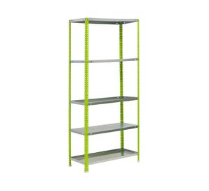 Estante Comfort 5-300V verde/galvanizado 5 niveles