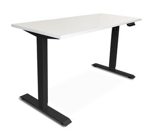 Escritorio Cosmo blanco/negro 121x120x60 cm