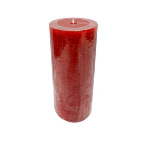 Vela Pilar 15 cm guinda