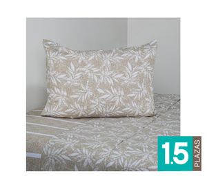 Juego de sábanas 1.5 plazas 200H Breeze diseño