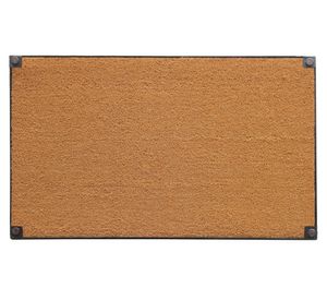 Limpiapiés Borde metal liso 60x100 cm