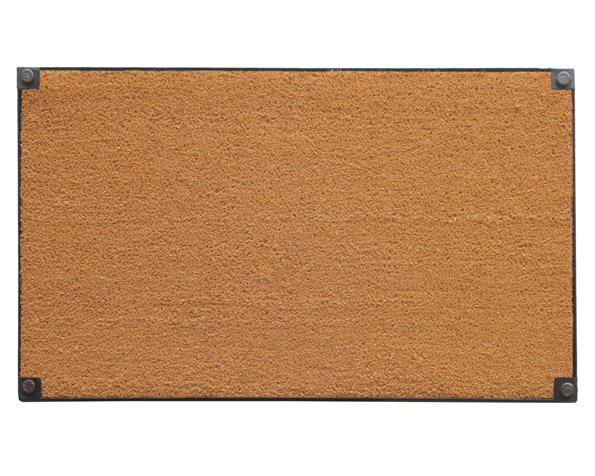 M+Design Limpiapiés Borde metal liso 60x100 cm