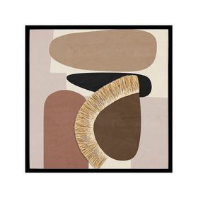 Canvas con marco 3D D2 Étnico 40x40 cm