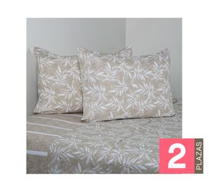 Juego de sábanas 2 plazas 200H Breeze diseño