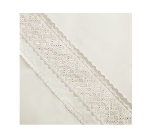 Juego sábanas 1.5 plazas microfibra beige