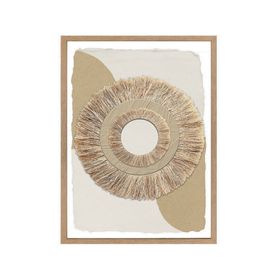 Canvas con marco 3D Étnico 40x30 cm