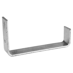 Gancho para canal 20x220x120 mm gris 10 un.