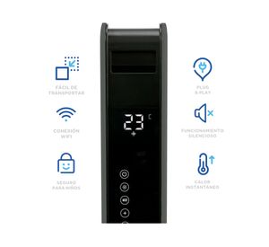 Convector eléctrico Starlife antracita 2000W