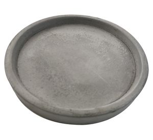 Plato para maceta cemento 18 cm