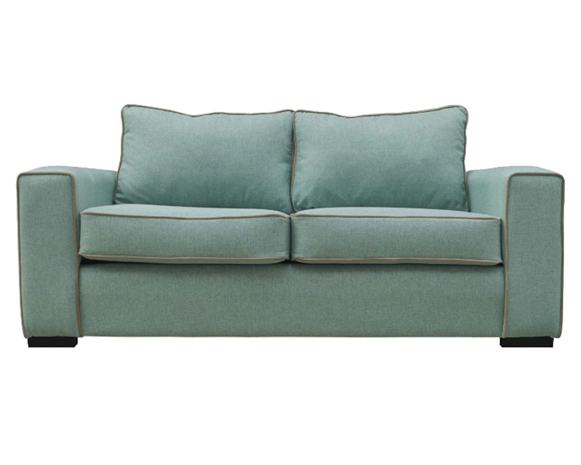 Sofás Home Sofá 3 cuerpos Gabro chenille verde