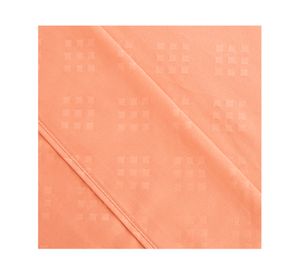 Juego sábanas 1.5 plazas microfibra Mimosa naranjo
