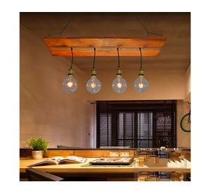 Lámpara cielo E27 Cálida 4 Luces café