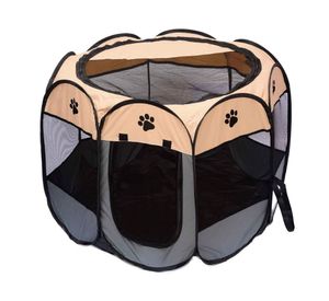 Corral para mascotas plegable portátil CDX270 60X80x80 cm gris