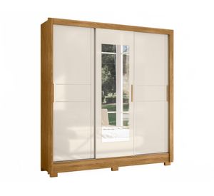 Clóset 3 puertas 2 cajones Bahamas café beige