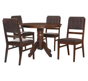 Comedor 4 sillas Rodas