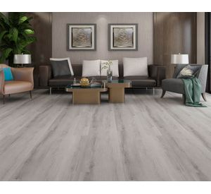 Piso vinílico SPC nórdico ceniza 18x122 cm 2.2 m2