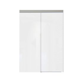 Mampara corredera Agori transparente 185x160x0.6 cm