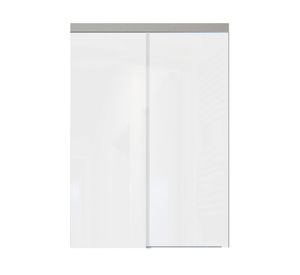 Mampara corredera Agori transparente 185x160x0.6 cm