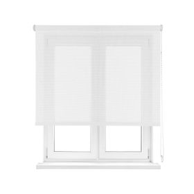 Cortina roller sunscreen Screen 1% 220x250 cm blanco