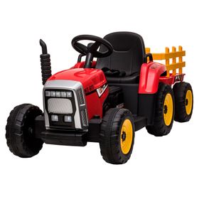 Tractor eléctrico infantil 12V HB611A rojo