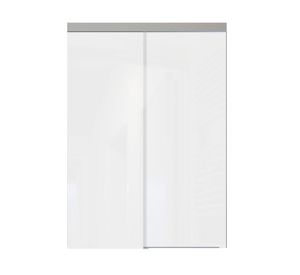 Mampara corredera Agori transparente 185x140x0.6 cm