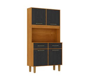 Rack cocina Pop plus negro