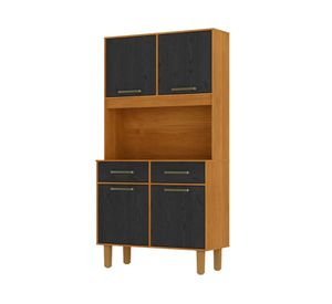 Rack cocina Pop plus negro